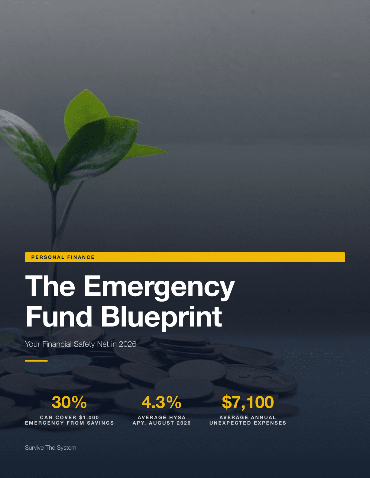 The Emergency Fund Blueprint Front Cover